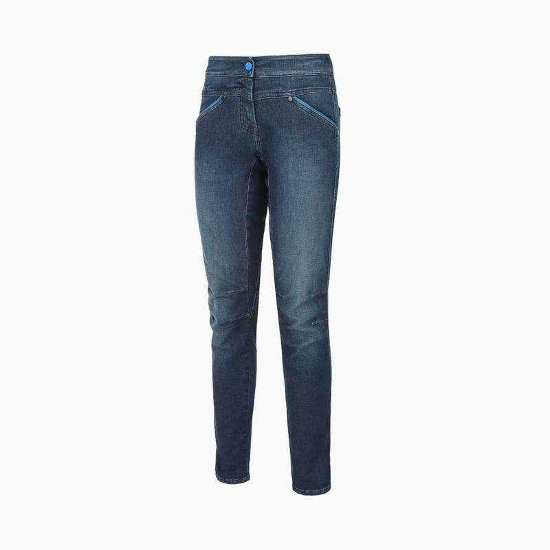 Штани альпіністські жіночі Wild Country Session Denim блакитні 40-0000095209 4