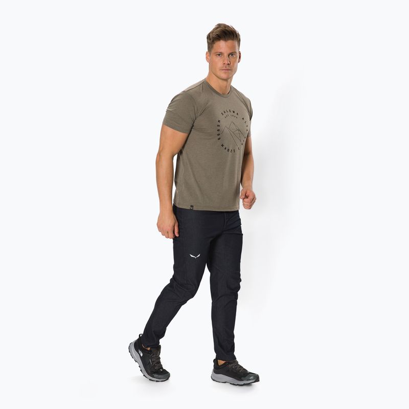 Штани скелелазні чоловічі Salewa Agner Denim 2 чорні 27876 2