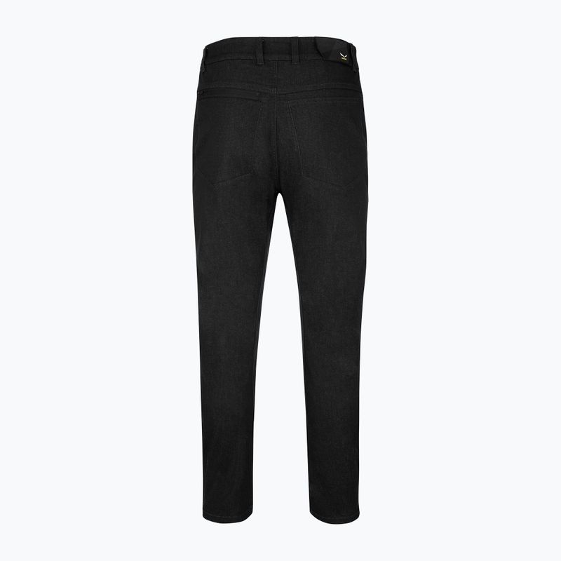 Штани скелелазні чоловічі Salewa Agner Denim 2 чорні 27876 6