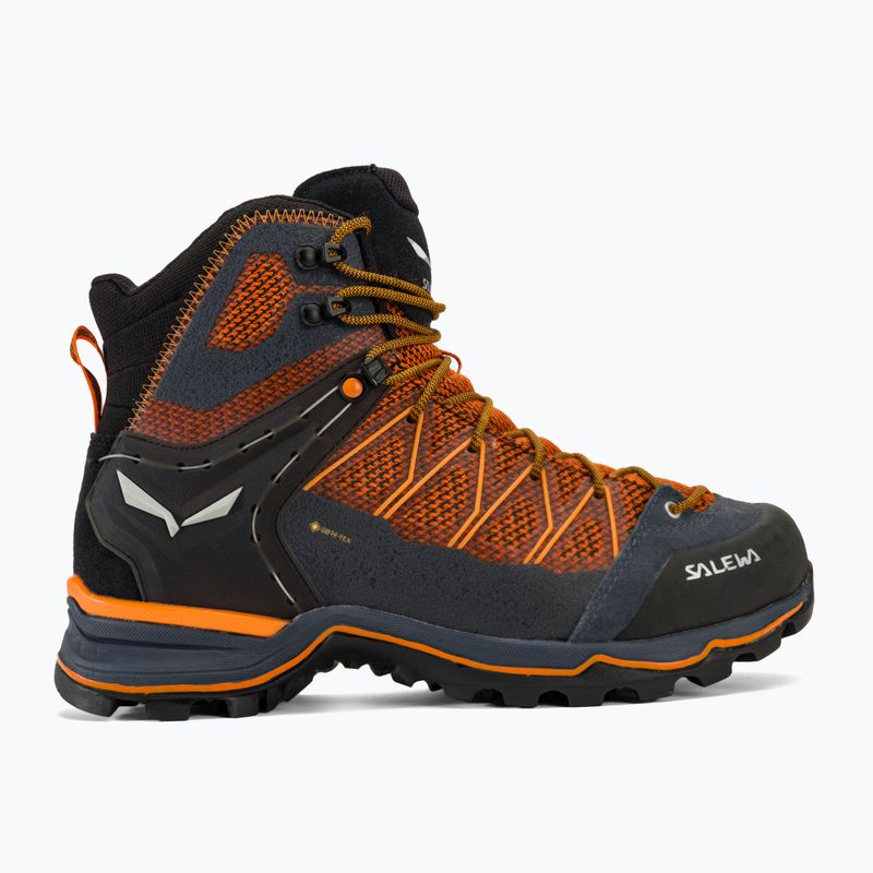 Чоловічі трекінгові черевики Salewa MTN Trainer Lite Mid GTX black out/carrot 2