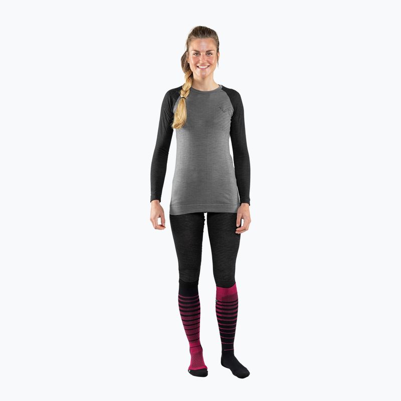 Жіноча термоактивна кофта DYNAFIT Tour Light Merino black out 2