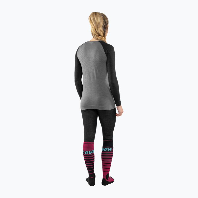 Жіноча термоактивна кофта DYNAFIT Tour Light Merino black out 3
