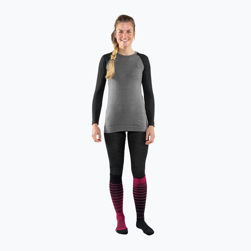 Штани термічні жіночі DYNAFIT Tour Light Merino 3/4 black out 2