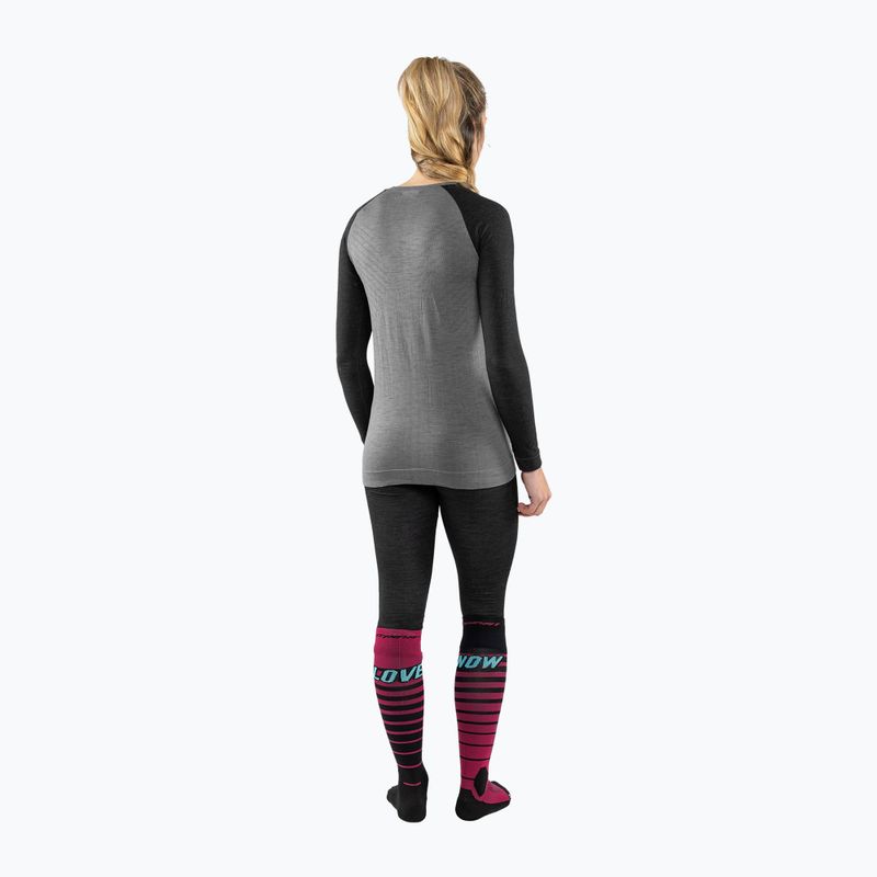 Штани термічні жіночі DYNAFIT Tour Light Merino 3/4 black out 3