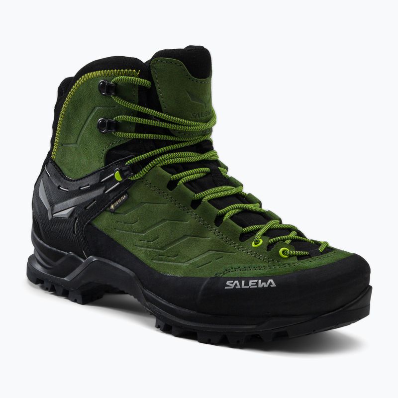 Черевики для трекінгу чоловічі Salewa MTN Trainer Mid GTX зелені 00-0000063458