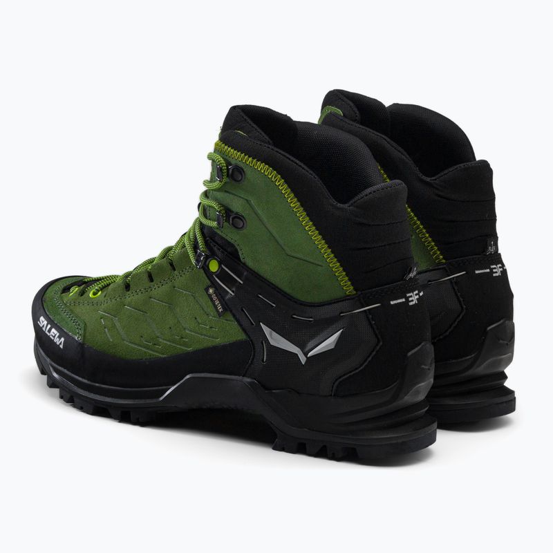 Черевики для трекінгу чоловічі Salewa MTN Trainer Mid GTX зелені 00-0000063458 3