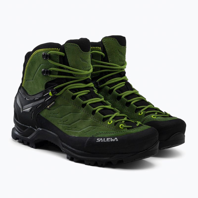 Черевики для трекінгу чоловічі Salewa MTN Trainer Mid GTX зелені 00-0000063458 5