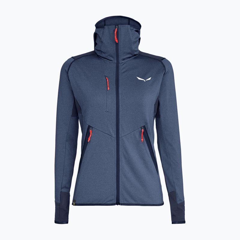 Кофта флісова жіноча Salewa Agner Hybrid темно-синя 27372 10
