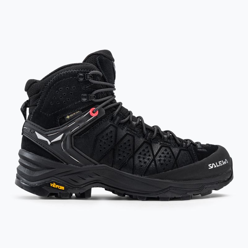 Черевики для трекінгу жіночі Salewa Alp Trainer 2 Mid GTX чорні 00-0000061383 2