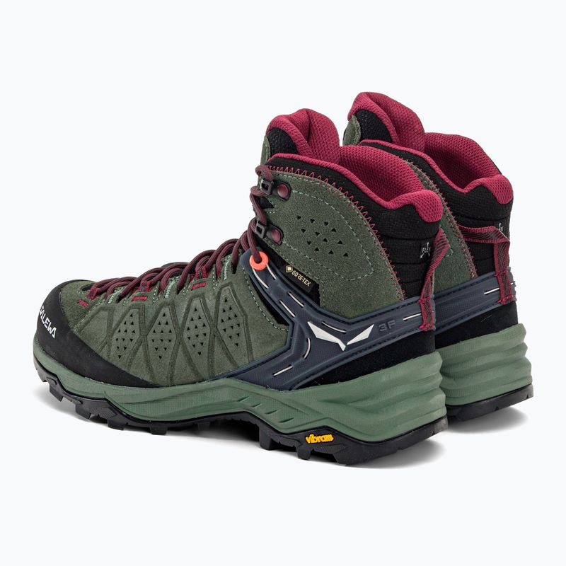 Взуття трекінгове жіноче Salewa Alp Trainer 2 Mid GTX зелене 00-0000061383 2