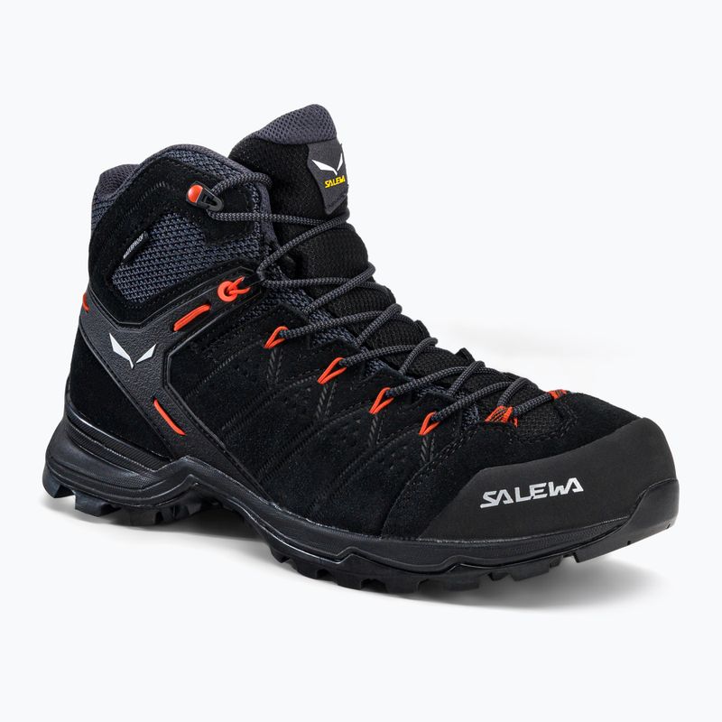 Черевики для трекінгу чоловічі Salewa Alp Mate Mid WP чорні 00-0000061384