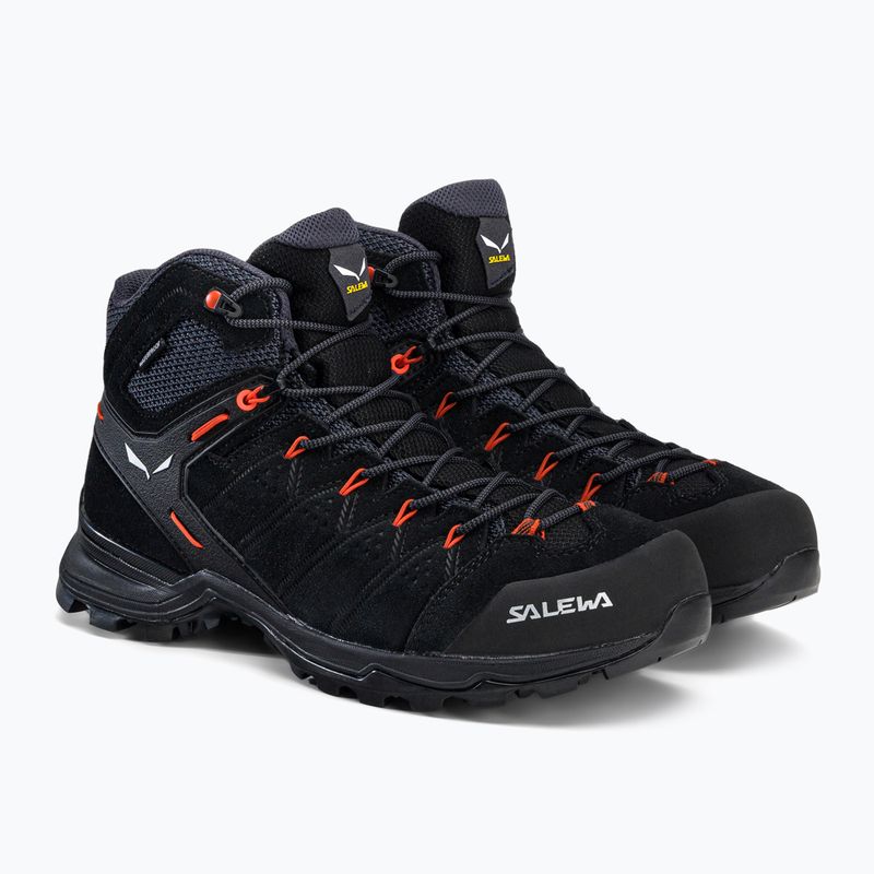 Черевики для трекінгу чоловічі Salewa Alp Mate Mid WP чорні 00-0000061384 5