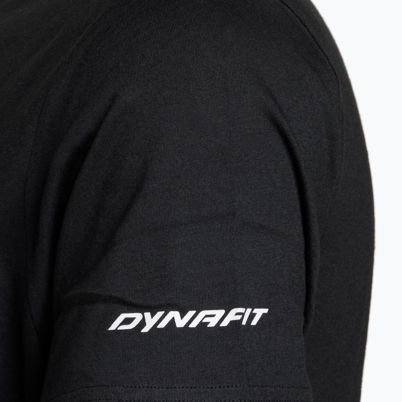 Футболка трекінгова чоловіча DYNAFIT Graphic CO black out/skis 3