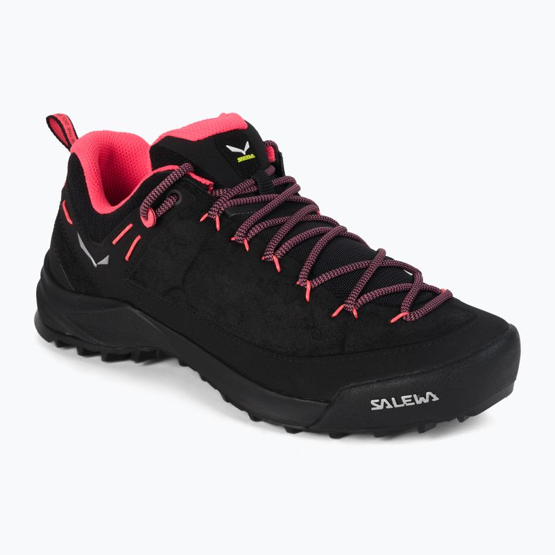 Взуття туристичне жіноче Salewa Wildfire Leather чорне 00-0000061396