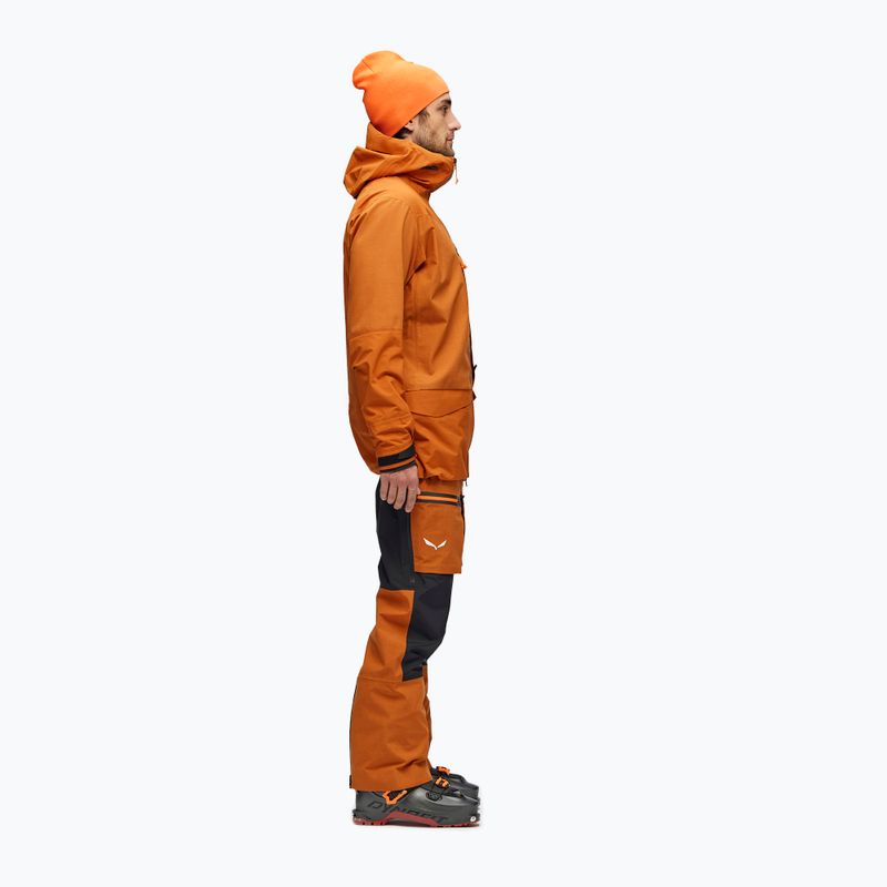 Куртка лижна чоловіча Salewa Sella 3L Ptxr помаранчева 00-0000028186 3