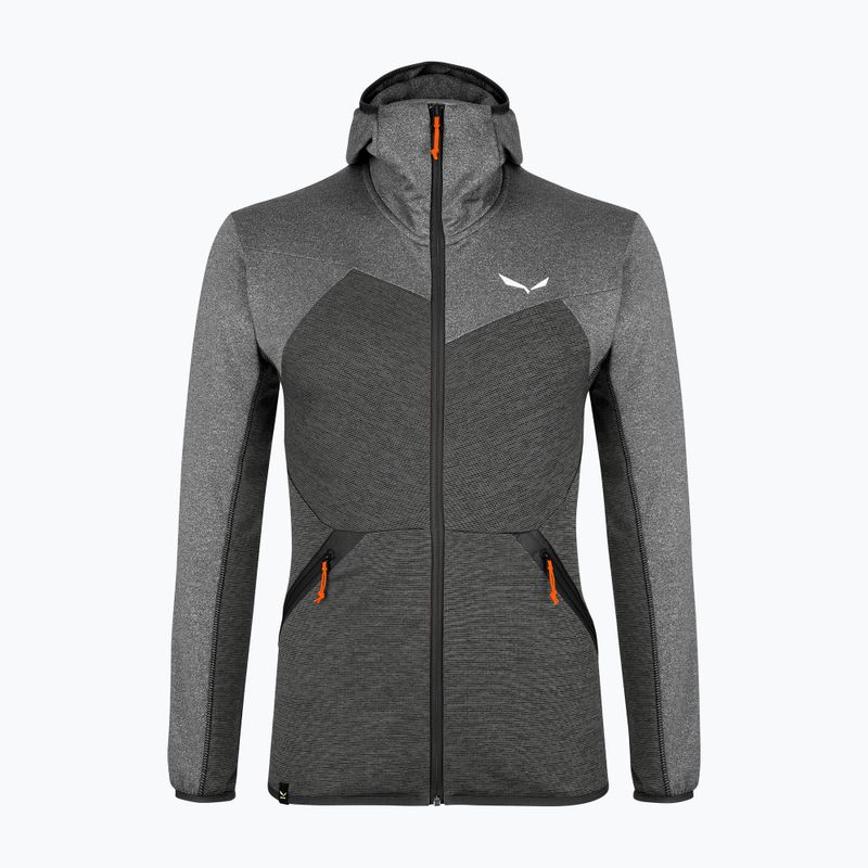 Флісова кофта чоловіча Salewa Puez Melange PL FZ Hoody сіра 00-0000027386 6