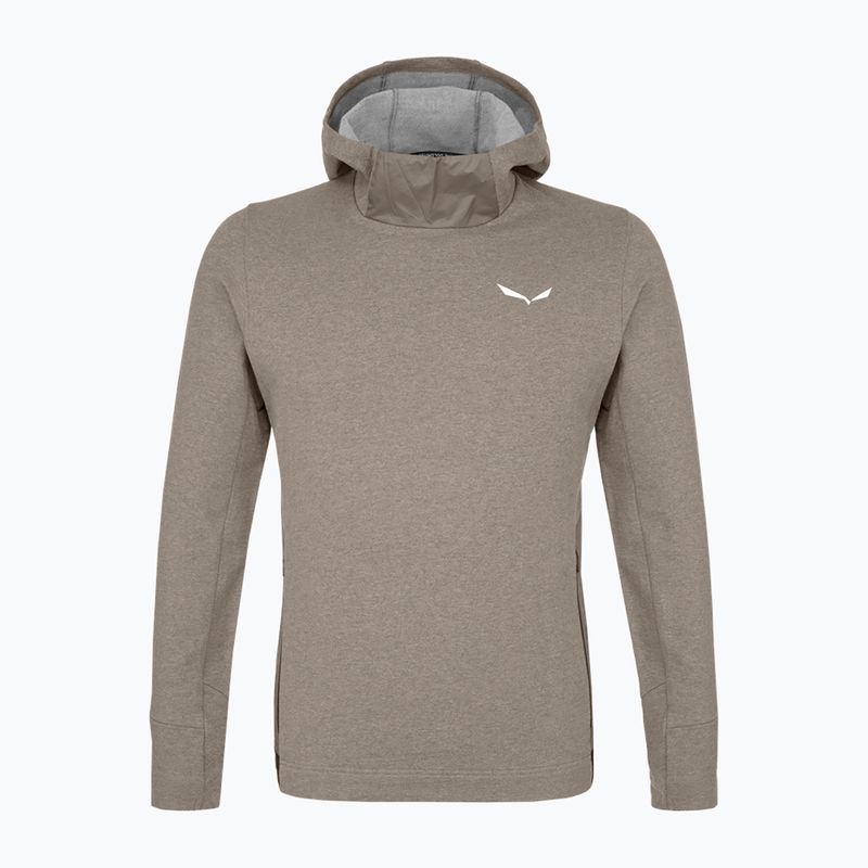 Кофта трекінгова чоловіча Salewa Fanes Am Hoody коричнева 00-0000028226 4