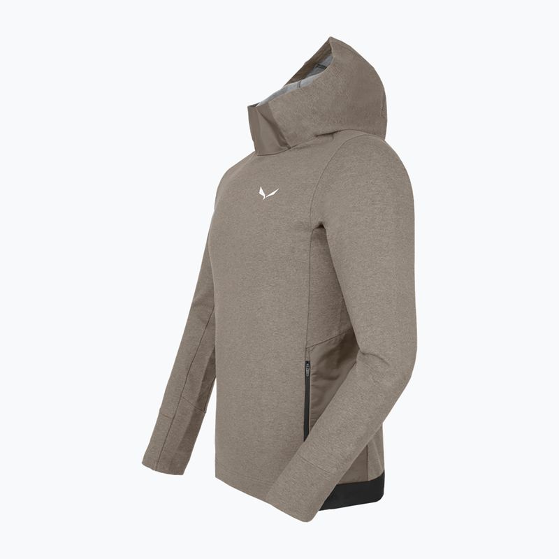 Кофта трекінгова чоловіча Salewa Fanes Am Hoody коричнева 00-0000028226 6