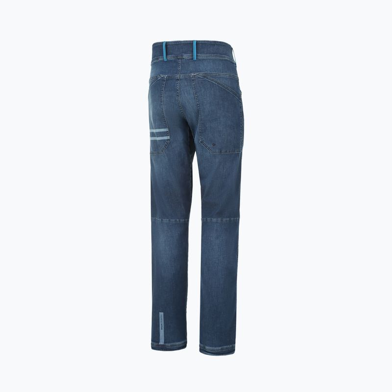 Штани альпіністські чоловічі Wild Country Session Denim блакитні 40-0000095190 2