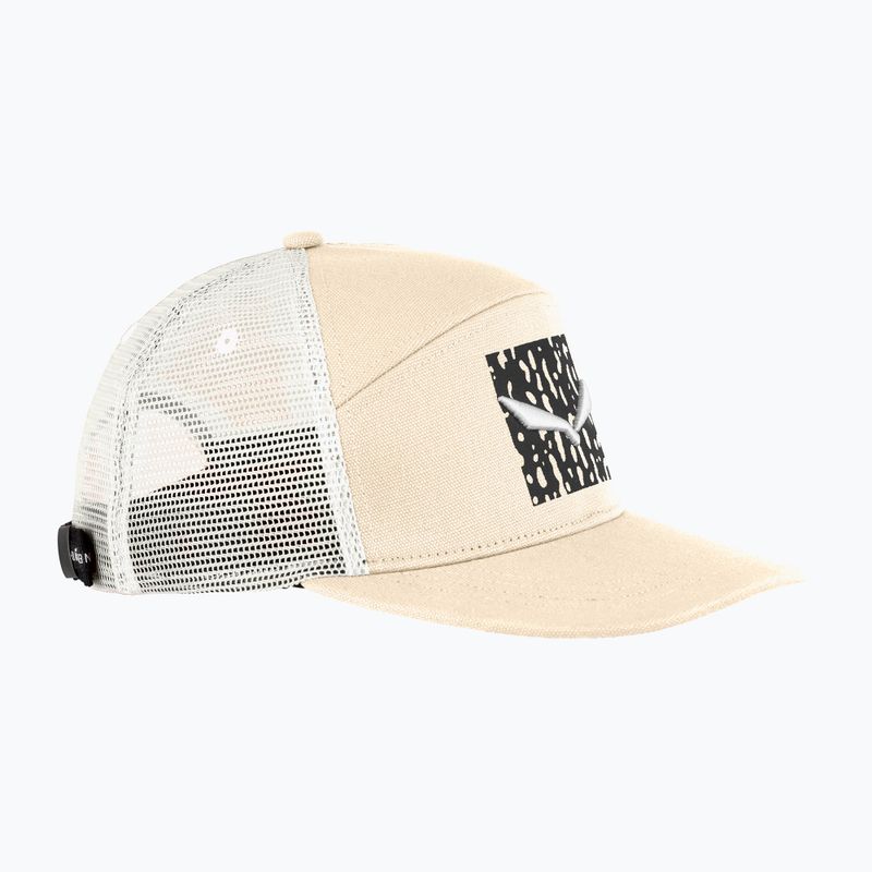 Бейсболка жіноча Salewa Pure Salamander Logo бежева 00-0000028420 6