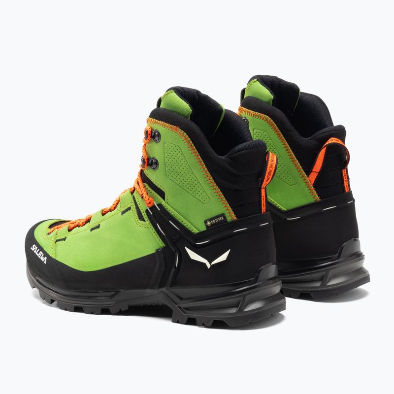 Черевики для трекінгу чоловіче Salewa MTN Trainer 2 Mid GTX зелені 00-0000061397 3