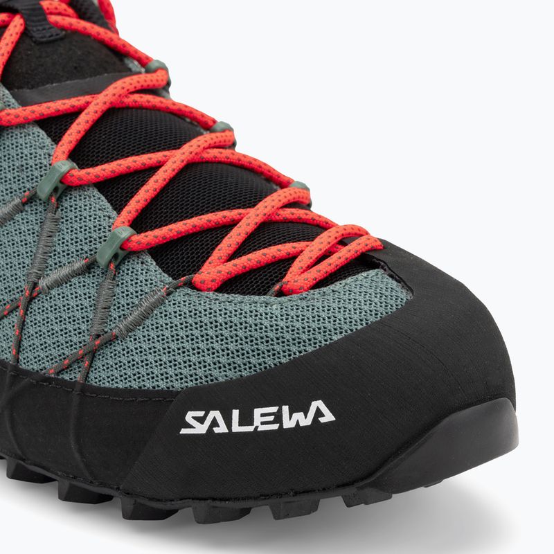 Salewa Wildfire 2 жіночі кросівки качка зелений / чорний 7