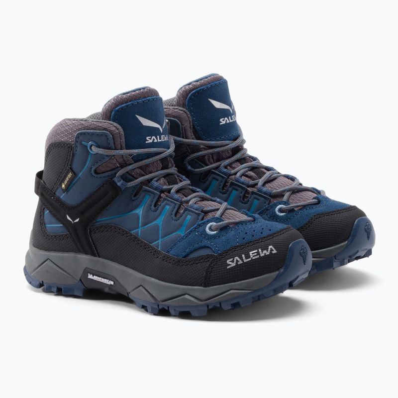 Черевики для трекінгу дитяче Salewa Alp Trainer Mid GTX сині 00-0000064010 5