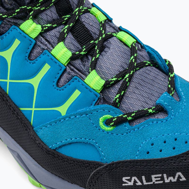 Черевики для трекінгу дитяче Salewa Alp Trainer Mid GTX блакитні 00-0000064010 7