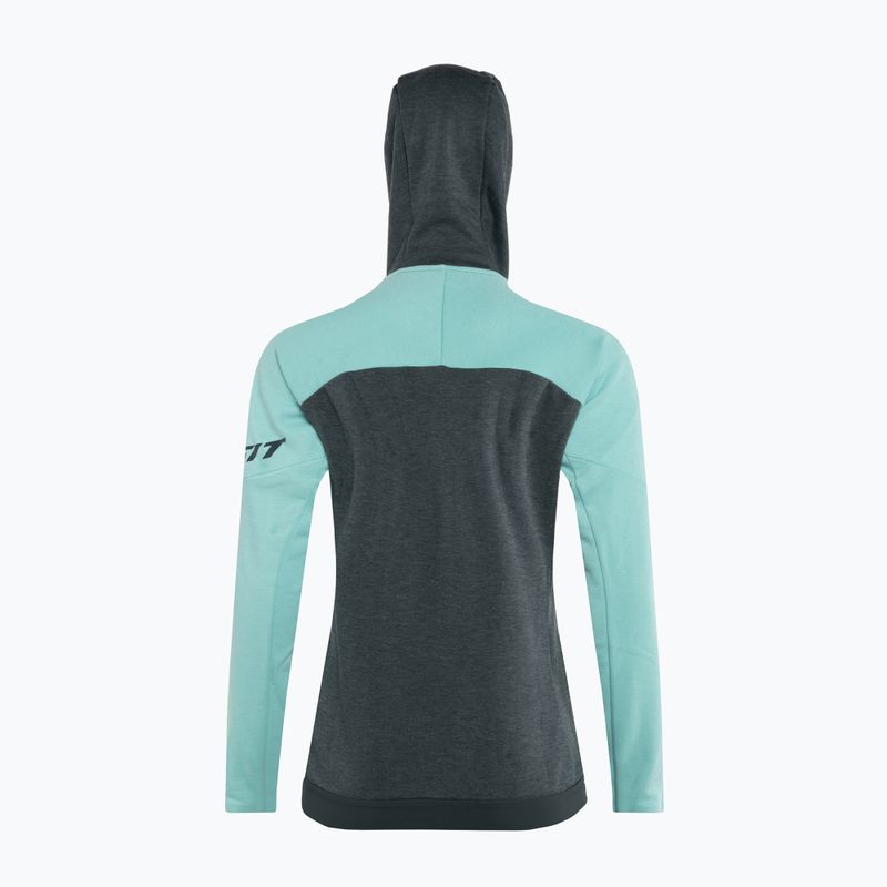 Кофта трекінгова жіноча DYNAFIT 24/7 PTC Zip Hoody marine blue 2