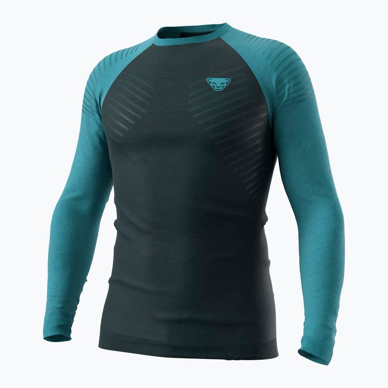 Чоловічий термолонгслив DYNAFIT Tour Light Merino storm синій 5