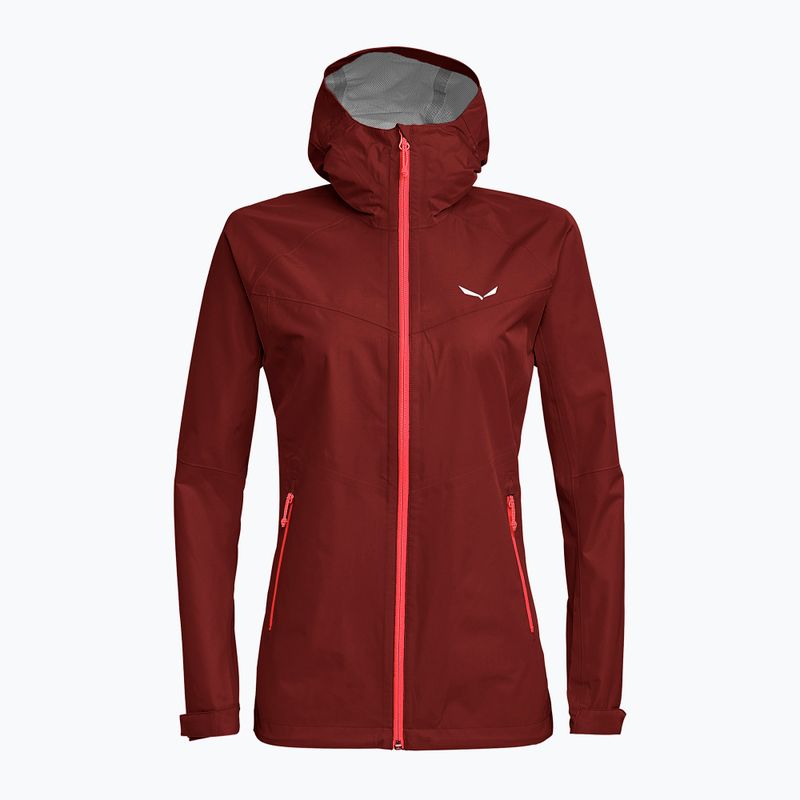 Куртка дощовик жіноча Salewa Puez Aqua 3 PTX бордова 00-0000024546 3