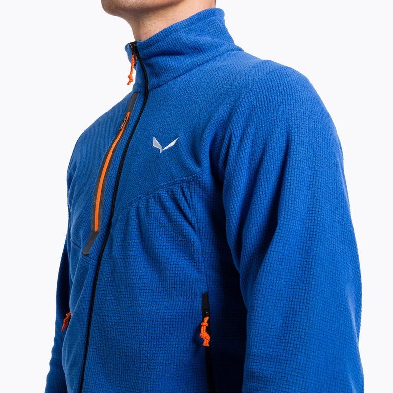 Кофта флісова чоловіча Salewa Paganella PL блакитна 00-0000027924 4