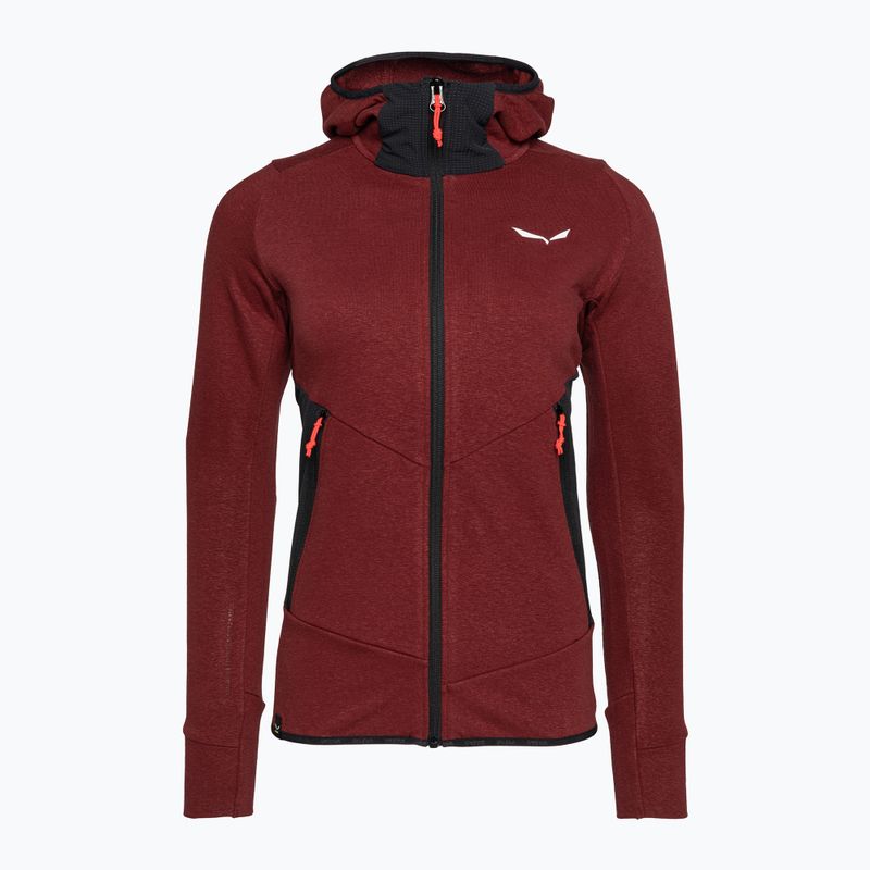 Кофта трекінгова жіноча Salewa Lavaredo Hemp Hooded червона 00-0000028238 3