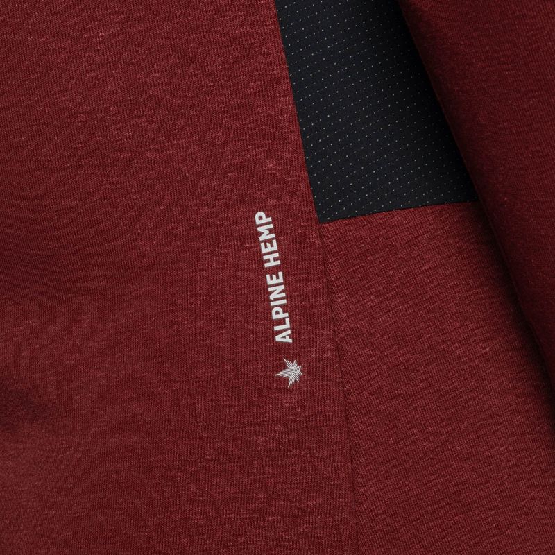 Кофта трекінгова жіноча Salewa Lavaredo Hemp Hooded червона 00-0000028238 7