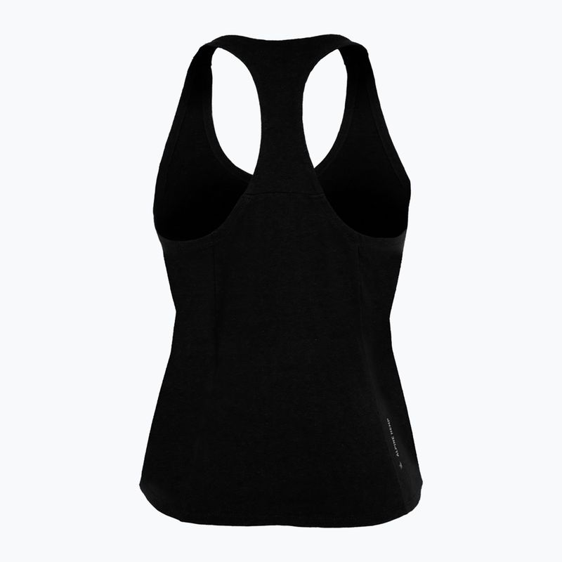 Футболка для скелелазіння жіноча Salewa Lavaredo Hemp Crop Tank чорна 00-0000028369 2