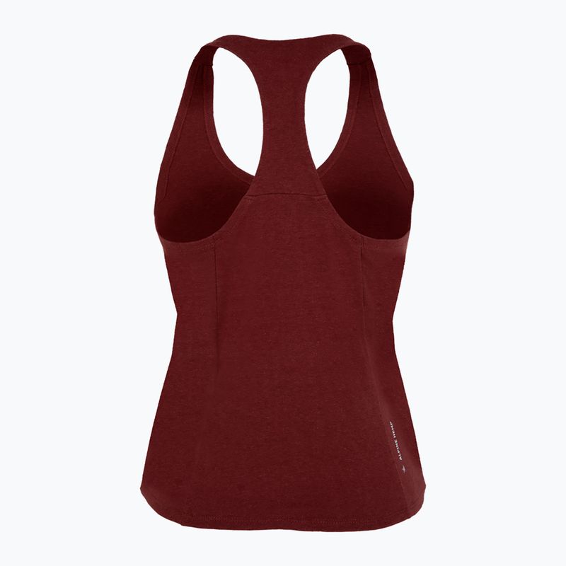 Футболка для скелелазіння жіноча Salewa Lavaredo Hemp Crop Tank червона 00-0000028369 6