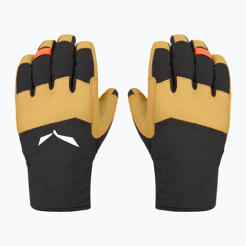 Чоловічі трекінгові рукавички Salewa Ortles TW black out/2500