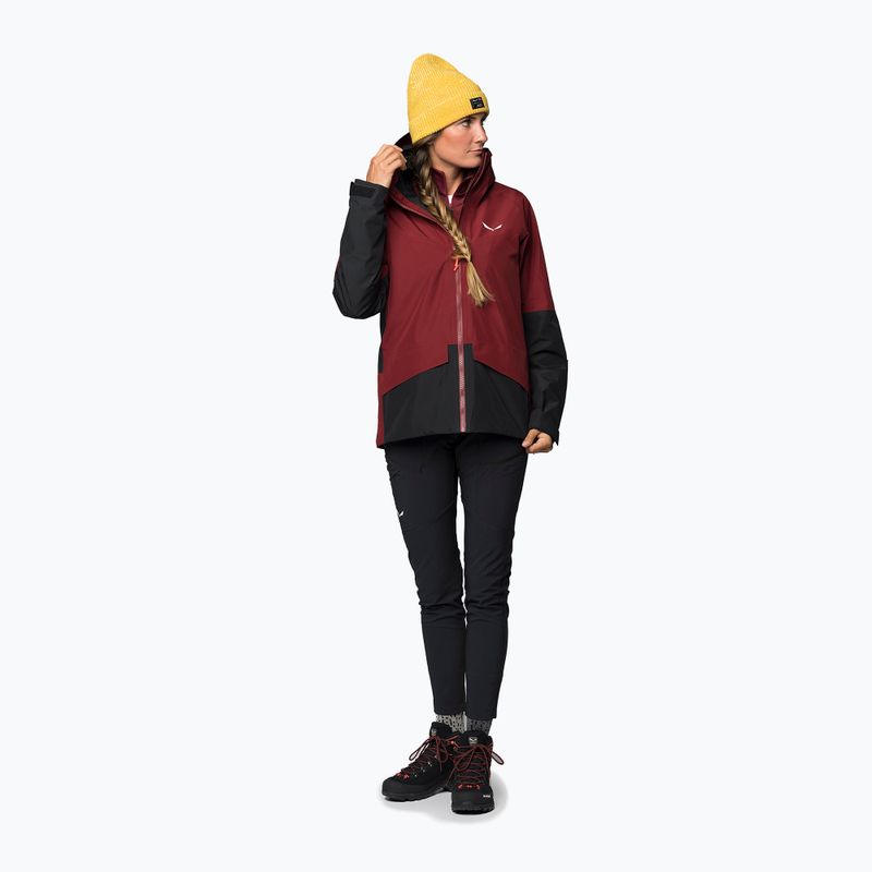 Куртка дощовик жіноча Salewa Puez GTX 2L червона 00-0000028506