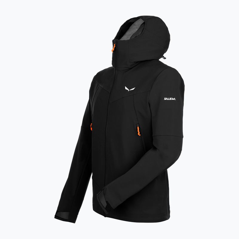 Куртка софтшел чоловіча Salewa Sella DST чорна 00-0000028468 5