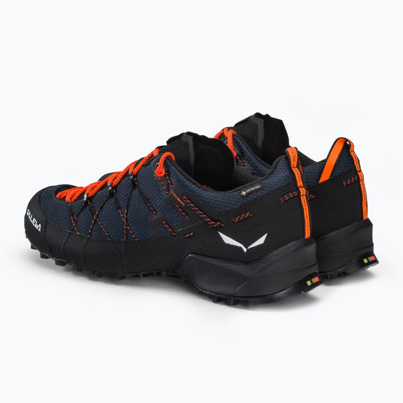 Кросівки для трекінгу чоловічі Salewa Wildfire 2 GTX чорно-блакитні 00-0000061414 3