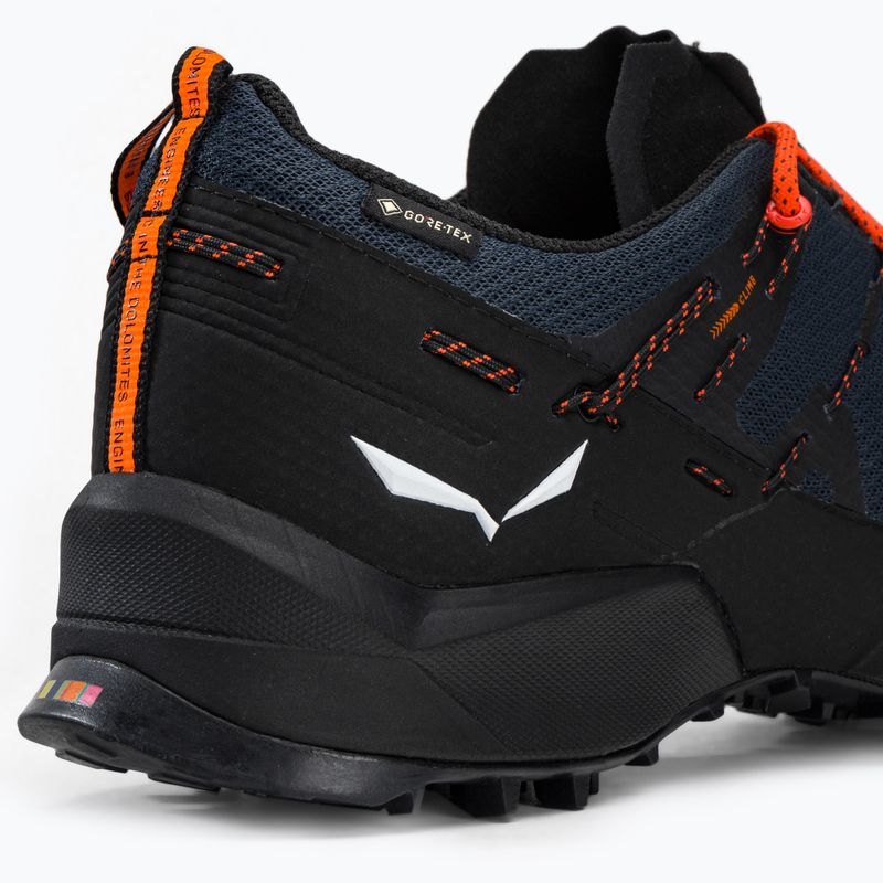 Кросівки для трекінгу чоловічі Salewa Wildfire 2 GTX чорно-блакитні 00-0000061414 8