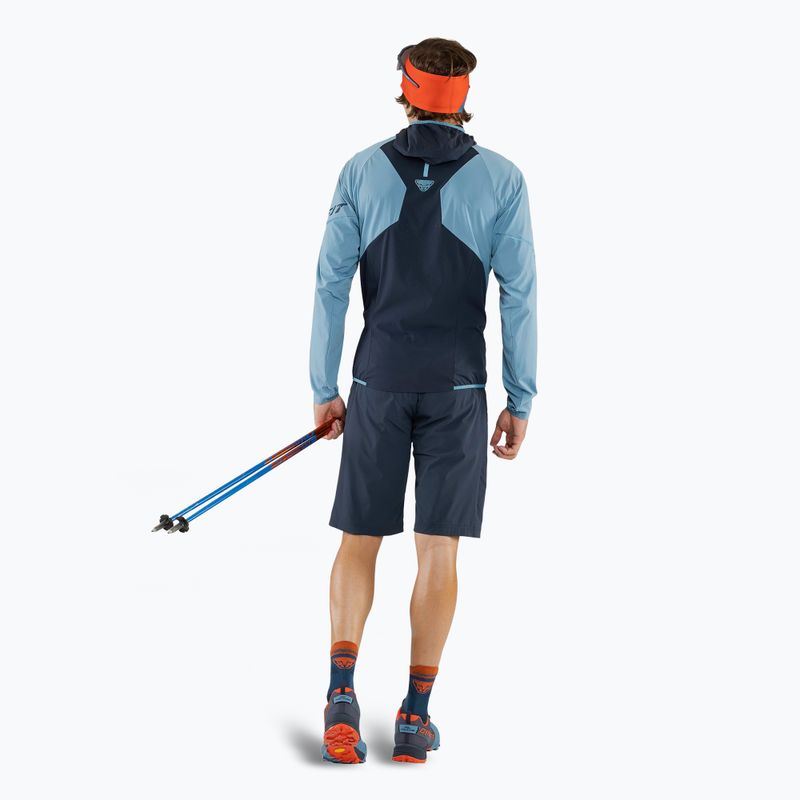 Чоловіча вітровка DYNAFIT Traverse Dynastretch штормова синя 3