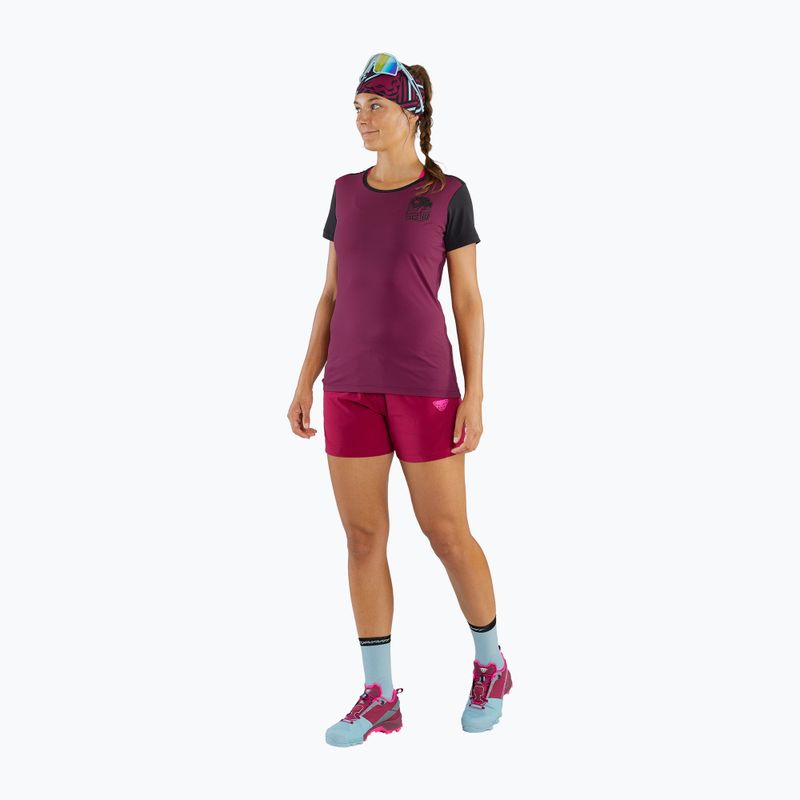 Футболка трекінгова жіноча DYNAFIT Transalper Light beet red