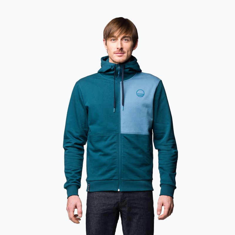 Кофта для скелелазіння чоловіча Wild Country Flow 2 блакитна 40-0000095230