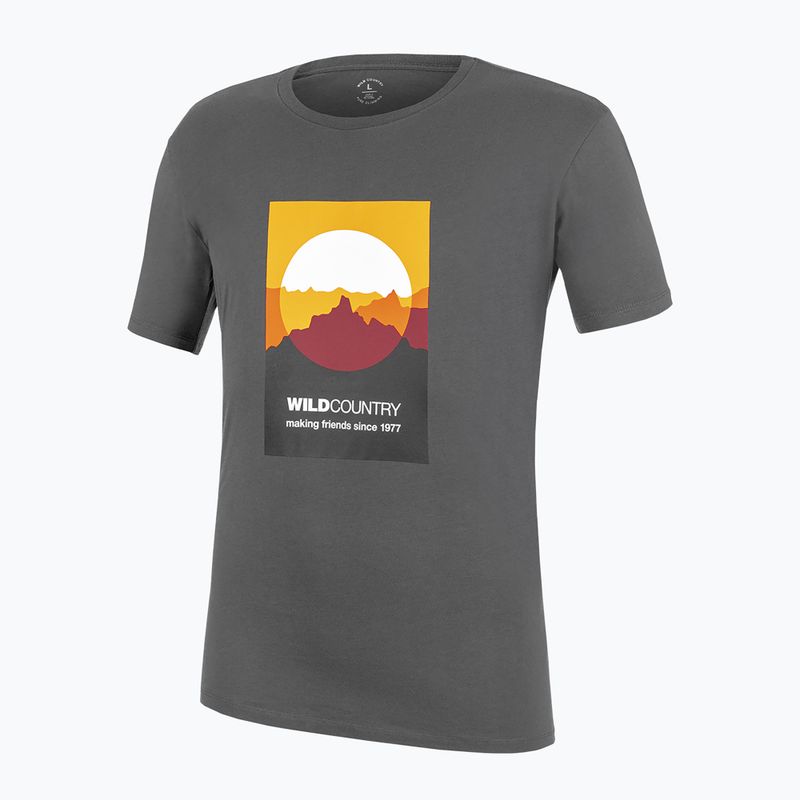 Футболка для скелелазіння чоловіча Wild Country Heritage сіра 40-0000095240 4
