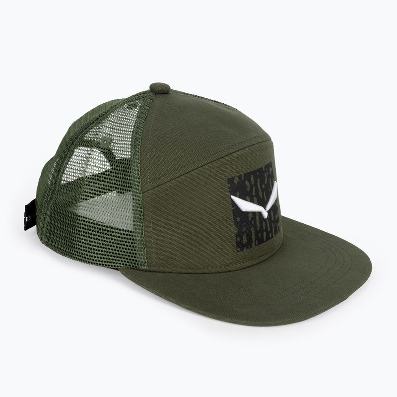 Бейсболка чоловіча Salewa Pure Salamander Logo зелена 00-0000028286