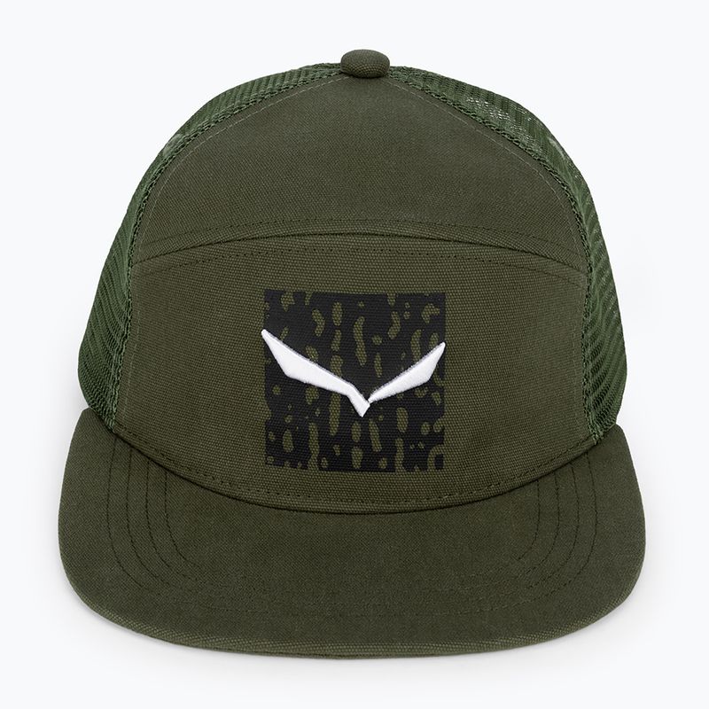 Бейсболка чоловіча Salewa Pure Salamander Logo зелена 00-0000028286 4