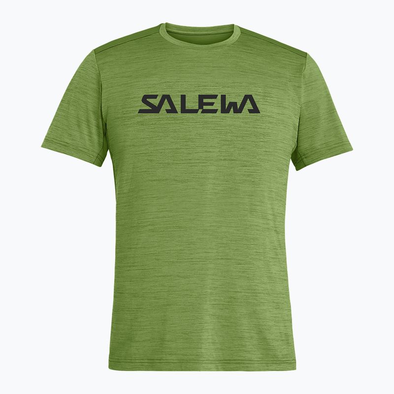 Футболка трекінгова чоловіча Salewa Puez Hybrid 2 Dry зелена 00-0000027397 4
