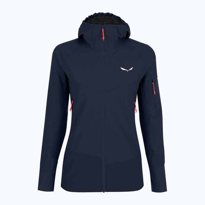 Куртка софтшел жіноча Salewa Agner DST синя 00-0000028301 6