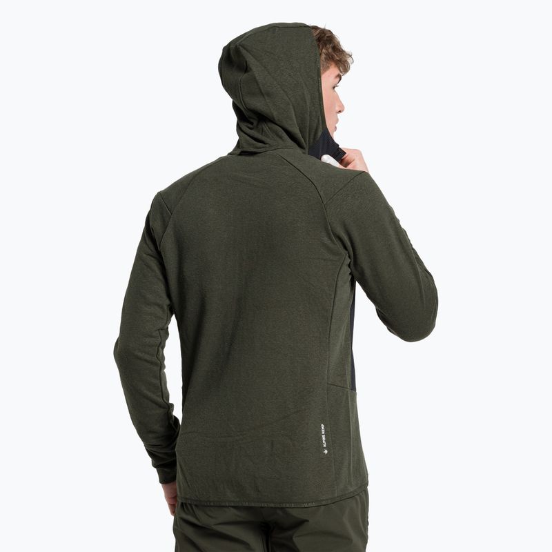 Кофта трекінгова чоловіча Salewa Lavaredo Hemp Hooded зелена 00-0000028237 3